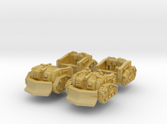 Mustang Scout Tractor (Alternate Set) 3d printed