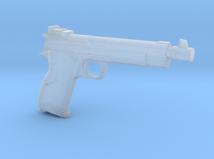 1:6 Miniature SIG P210 Gun 3d printed