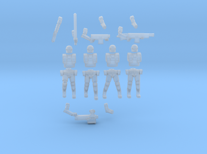 36mm Heavy Armor Squad Builder 3d printed 