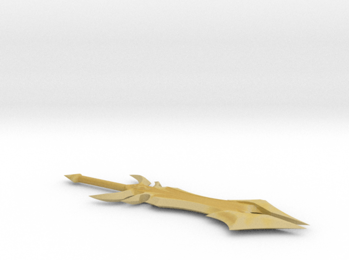 Miniature Default Aatrox Sword - LOL - 15cm 3d printed