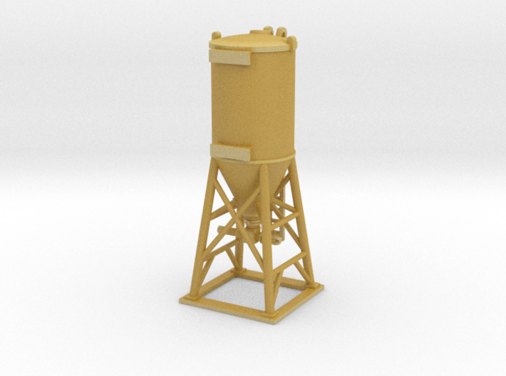 Cement Mixer 01.HO Scale (1:87) 3d printed