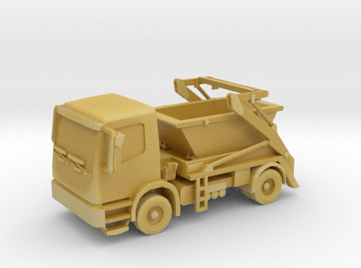 Truck &amp; Container 01. HO Scale (1:87) 3d printed