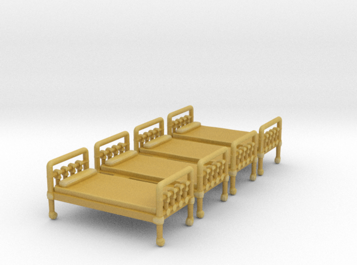 Bed 01. N Scale (1:160) 3d printed