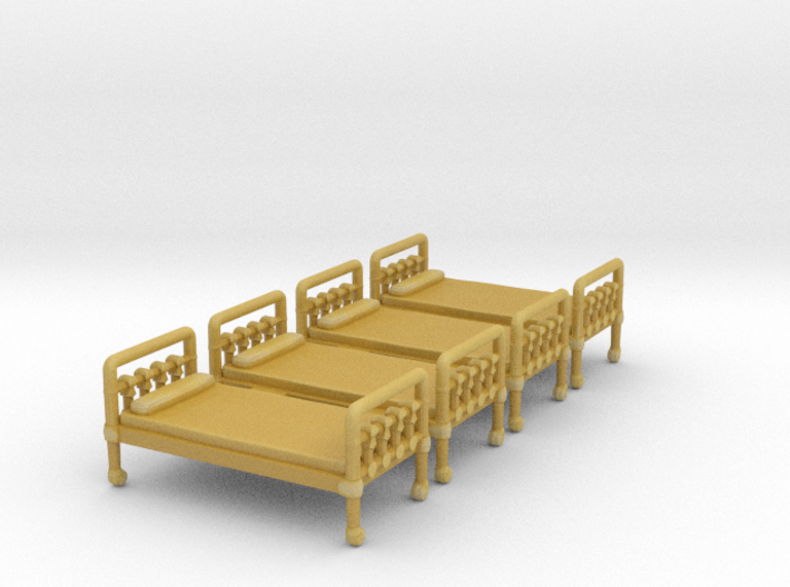 Bed 01. N Scale (1:160) 3d printed 