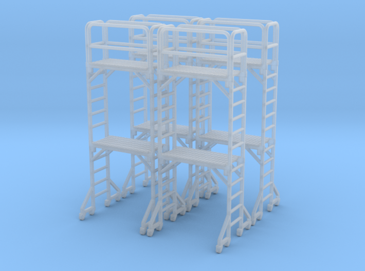 Scaffold 02. HO Scale (1:87) 3d printed