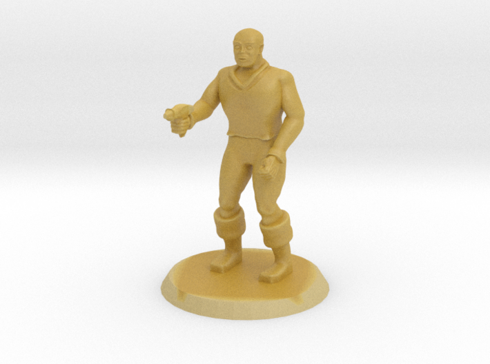 Space Officer 3 3d printed