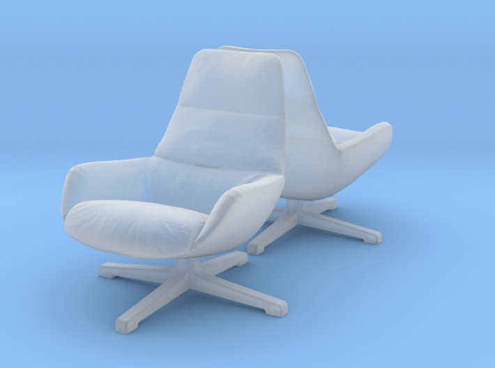 Chair 08. 1:24 Scale 3d printed
