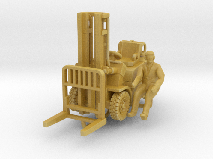 ForkLift 01. 1:48 Scale 3d printed