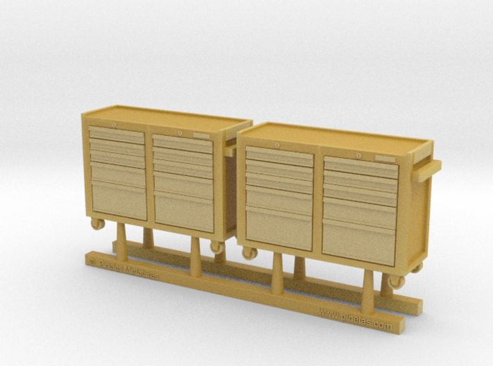 Rolling Tool Cabinet 01. 1:48 Scale 3d printed