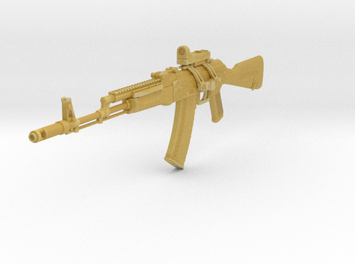1/10th AK74gun KobraSight 3d printed 