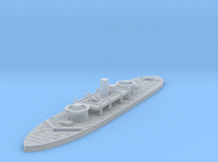 1/1000 USS Miantonomoh 3d printed