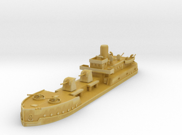 1/600 Amgun Class Gunboat 3d printed