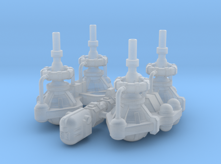 Fuel Refinery Ship 3d printed