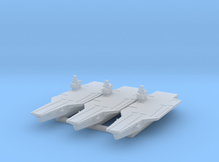 Nimitz class Carrier x3 (Axis &amp; Allies) 3d printed