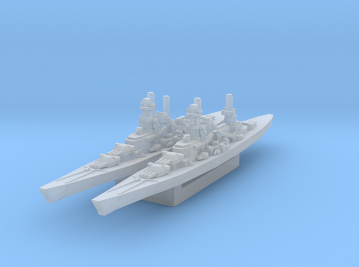 Scharnhorst &amp; Gneisenau (Classic AA Size) 3d printed