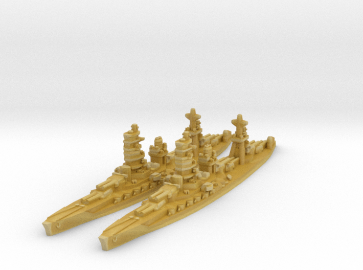 Ise battleship 3d printed