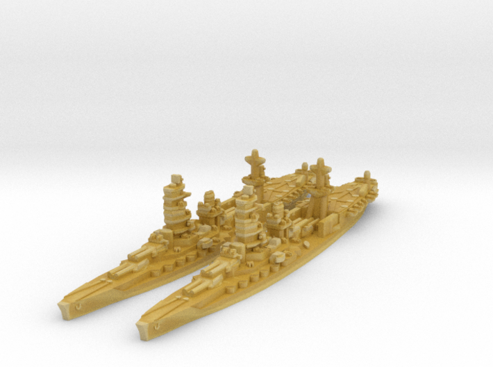 Ise Hybrid Battleship Carrier 3d printed