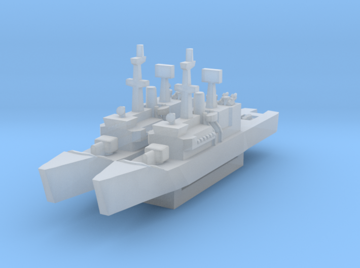 RN Leander class Frigate 1/2400 x2 3d printed