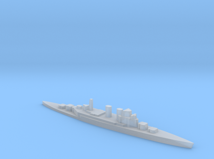 HMS Hood battlecruiser 1:6000 WW2 3d printed