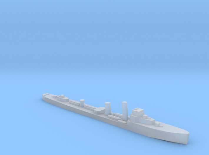 HMS Wessex (D43) W class destroyer 1:2500 WW2 3d printed