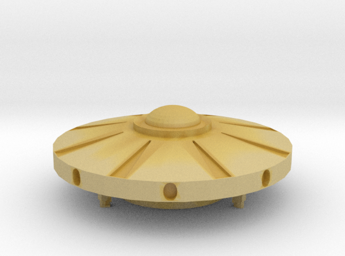 TR Flying Saucer 1:1000 3d printed