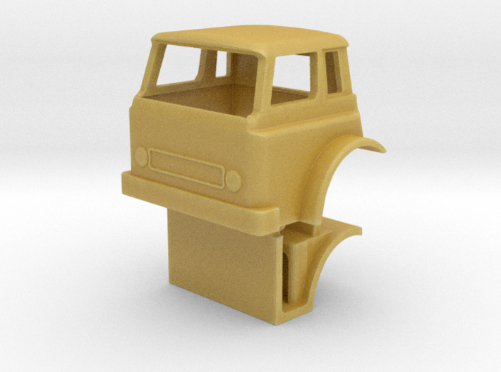 1/64 scale IH Cargostar Cab with Interior model 3d printed