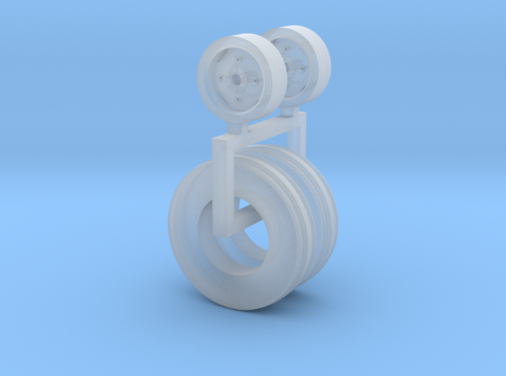 1/64 9.50-20 Wheel And Tire pair 3d printed