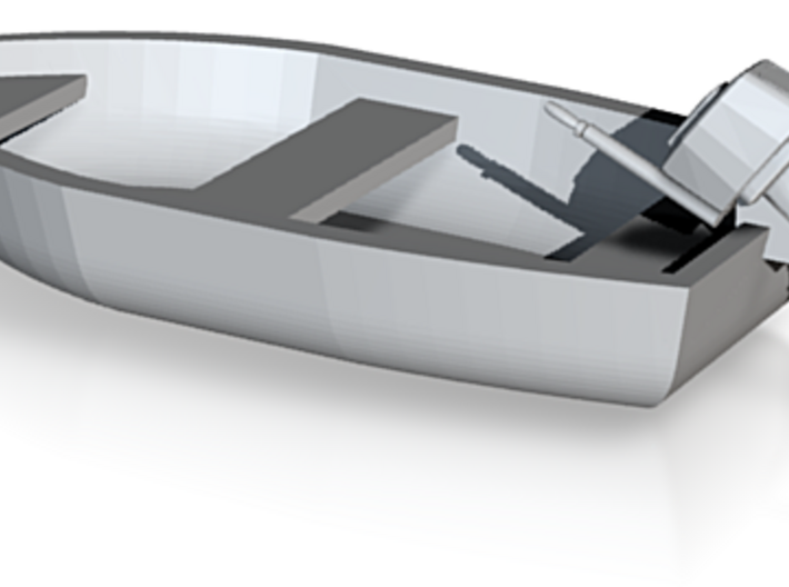 Boat - Motor HO 87:1 Scale 3d printed
