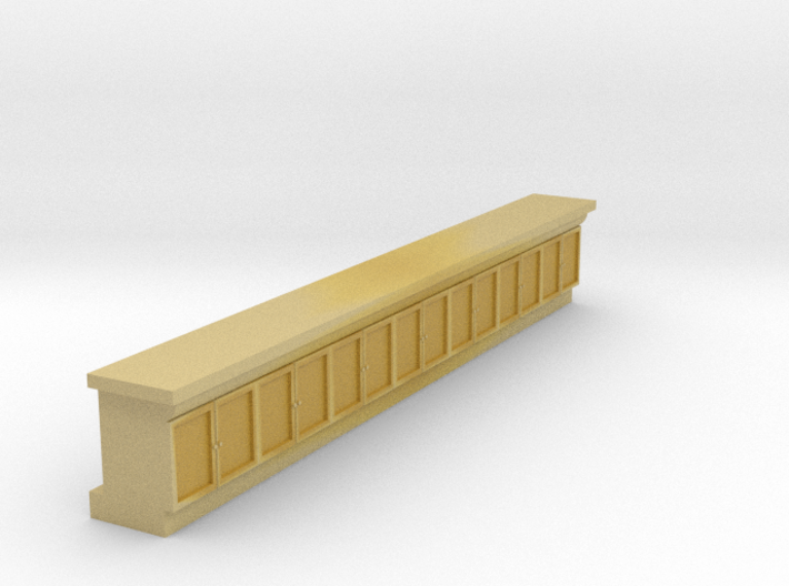 Waffle House Counter HO 87:1 Scalte 3d printed