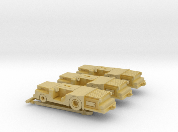 028F MD-3 Tractor 1/192 Set of 3 3d printed 