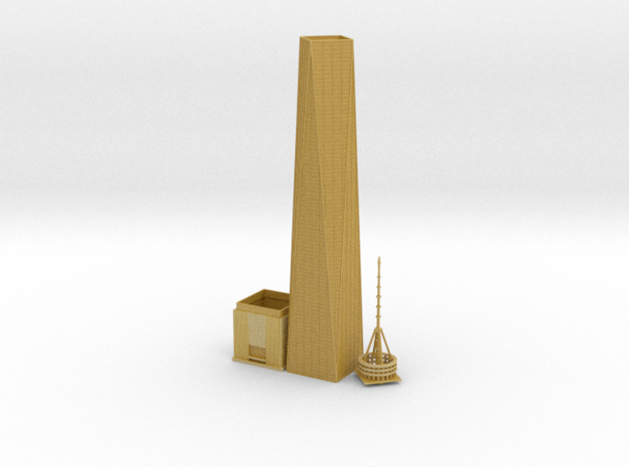 One World Trade Center (1:2000) 3d printed