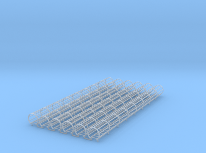 Ladder Cage Full 6pc 3d printed