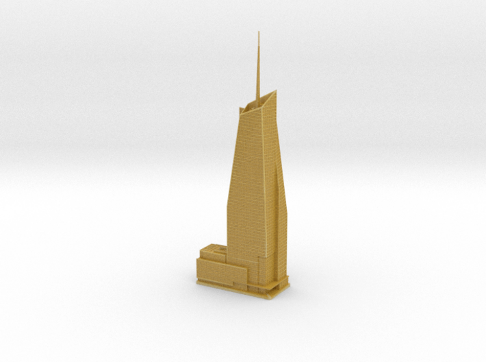Bank of America Tower (1:2000) 3d printed