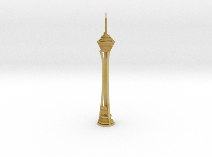 Stratosphere Tower (1:2000) 3d printed