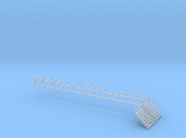 'N Scale' - Eng. Serv. Platform - Stairs/Railings 3d printed