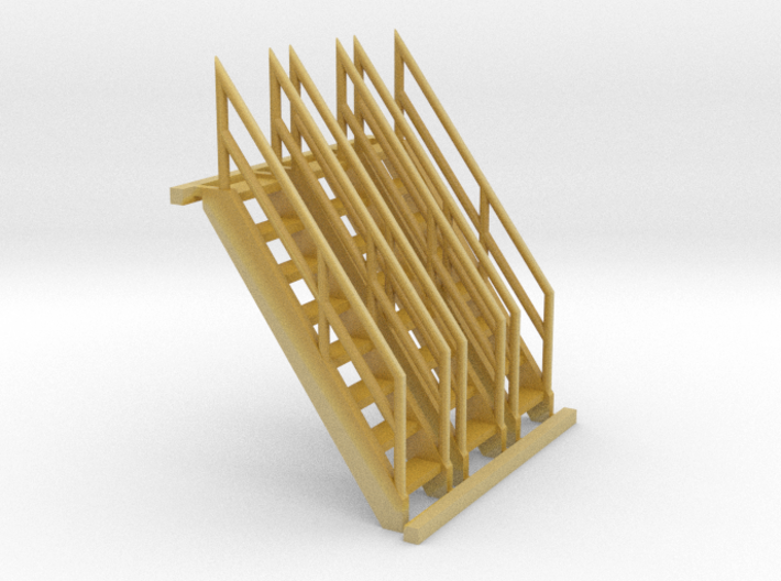 'N Scale' - (3) 8' Ships Ladder 3d printed 