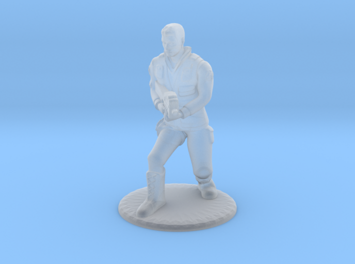 Soldier Crouching With P90- 20 mm 3d printed