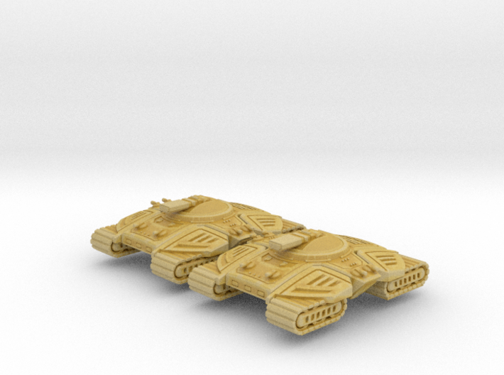 Terrapin Super Heavy Tracked Armor - 3mm 3d printed