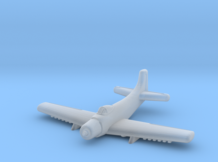 A-1 Skyraider-1/700 (Qty.1) 3d printed