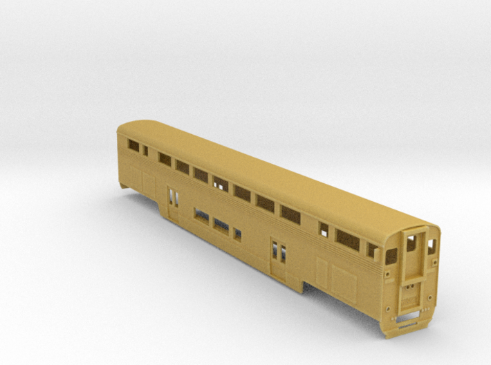 n scale Amtrak Surfliner Coach Baggage (cab car) 3d printed 