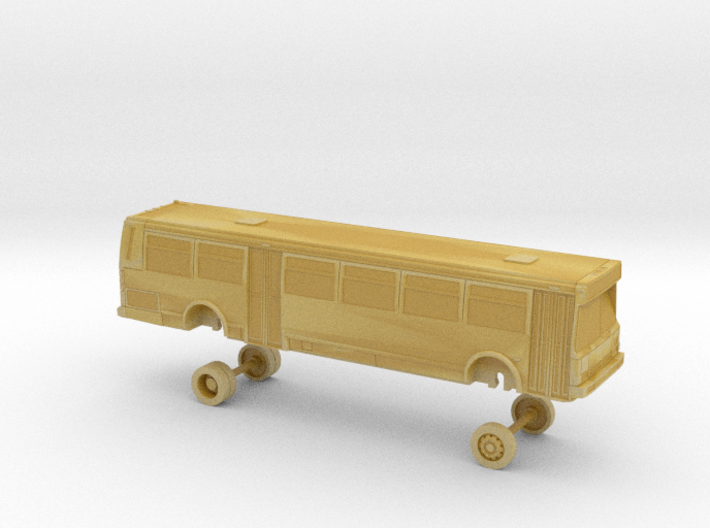 HO Scale Bus Flxible Metro B LACMTA 2500s 3d printed
