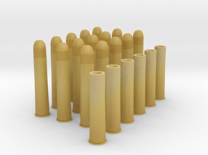 1:6 15 Rds 50-90 Sharps 6 Casings 3d printed