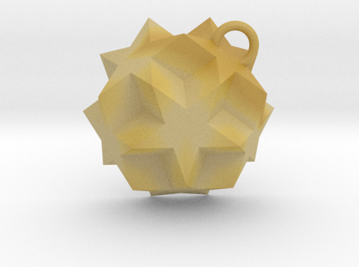 Dodecadodecahedron Charm 3d printed