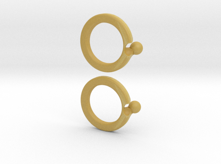 paired-puzzle-ring 3d printed