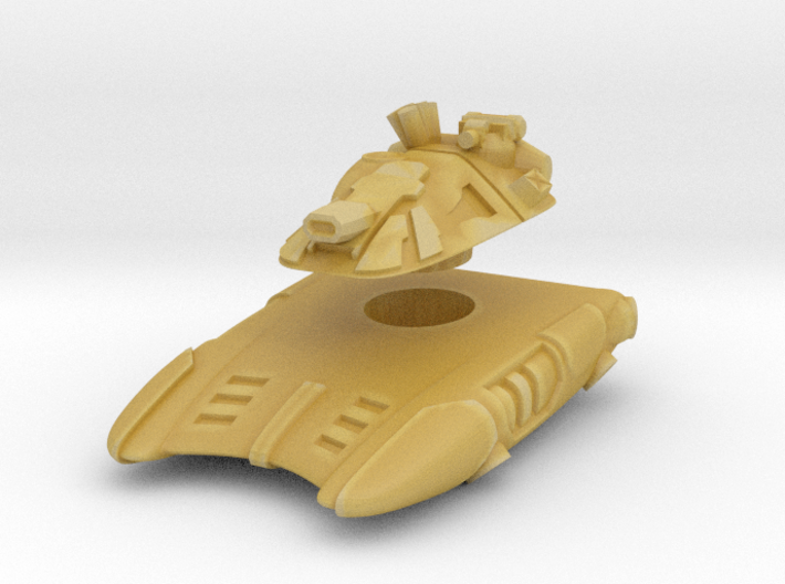 T-667 Hover Tank 3d printed