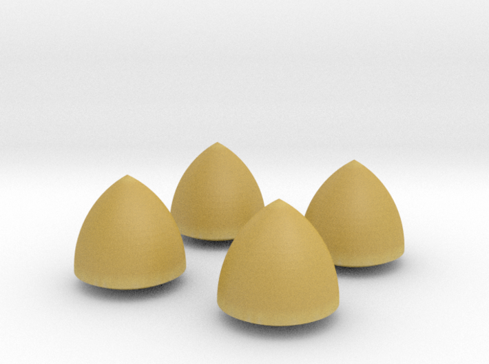 Solid of Constant Width - Set of 4 3d printed