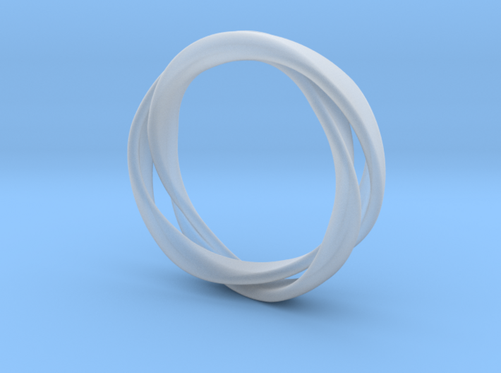 3-Twist Ring 3d printed