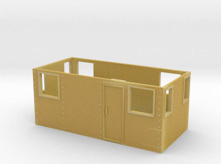 HOn30 BANDAI boxcab shell 3d printed 