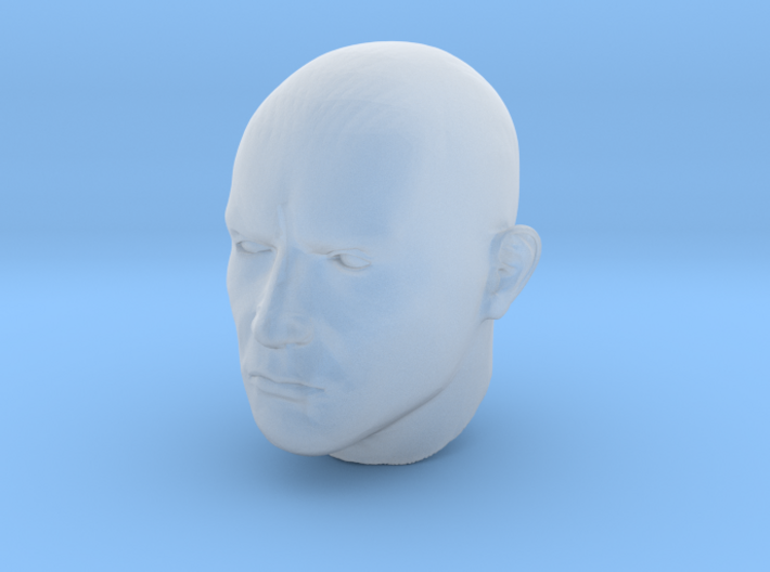 1/6 scale Highly detailed head figure Tete visage 3d printed