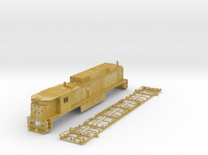 NE3301 N scale E33 loco - New Haven 3d printed 